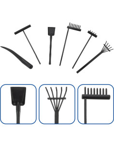 Set de 6 Rastrillos Zen de Arena NUOBESTY para Meditación 2