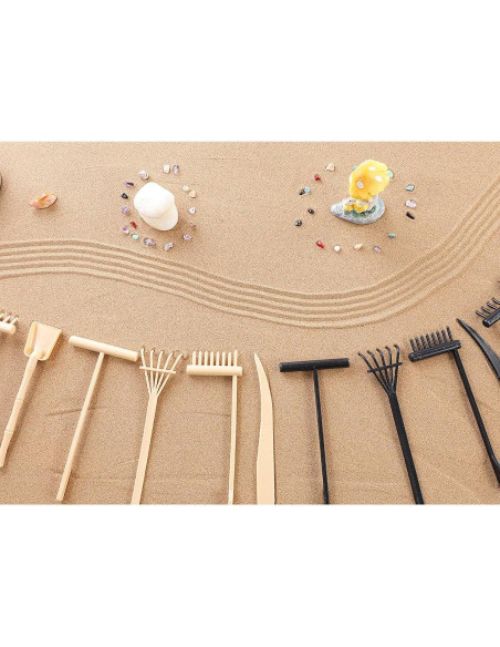 Set de 6 Herramientas de Jardín Zen MHYGKTXRA para Meditación