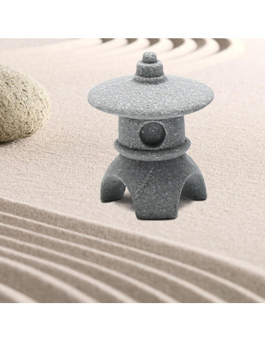 Estatua de Buda Zen Hoypeyfiy 16x10x8 cm para Jardín