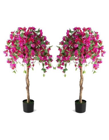Árbol Artificial Bugambilia Safeplus 135 cm con Maceta