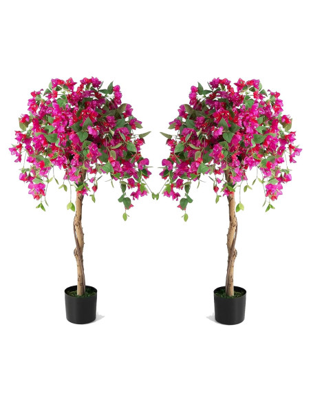 Árbol Artificial Bugambilia Safeplus 135 cm con Maceta