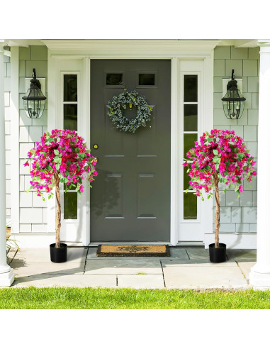 Árbol Artificial Bugambilia Safeplus 135 cm con Maceta