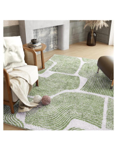 Alfombra de Jardín Zen ODIKA 1.52m x 2.13m Antideslizante