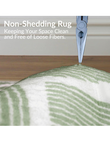 Alfombra de Jardín Zen ODIKA 1.52m x 2.13m Antideslizante