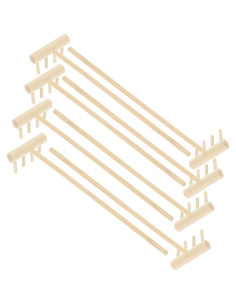 Kit de 40 Mini Rastrillos de Jardín Zen EXCEART - Beige 2