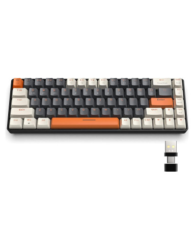 Teclado Mecánico Inalámbrico MAGIC-REFINER K68 68 Teclas