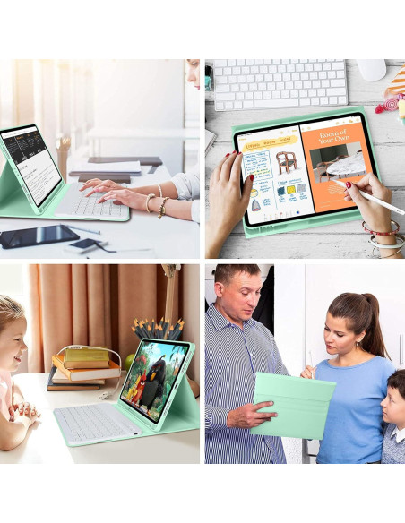 Funda de Teclado BESKY para iPad Pro 11" y Air 11" - Retroiluminado