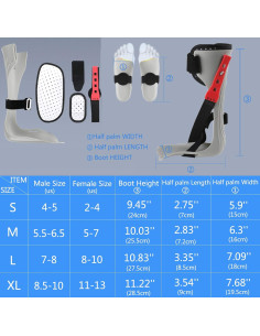Ortesis de pie y tobillo AFO TANDCF para caídas del pie 2