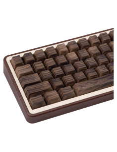 Teclas Personalizadas PBT TIMSEKER 131 Teclas Nogal Cherry