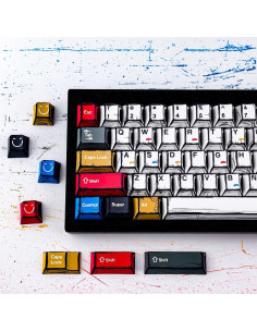 Conjunto de Teclas PBT JOMKIZ Manga Japonesa 131 Teclas 2