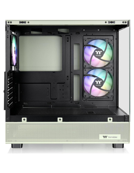 Caja Mid Tower Thermaltake View 270 Plus TG ARGB Verde Matcha