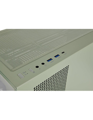 Caja Mid Tower Thermaltake View 270 Plus TG ARGB Verde Matcha