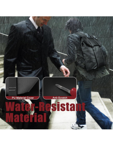 Mochila HK Impermeable para Laptop 15.6" - 18L - Negro