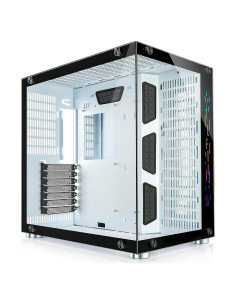 Caja de PC Gaming GIM ATX Blanca con Vidrio Templado y RGB