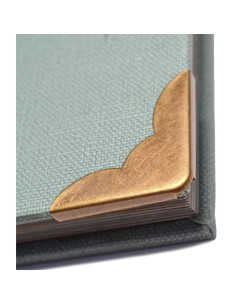 20 Protectores de Esquinas de Bronce Vintage Mikadolly 40mm 2