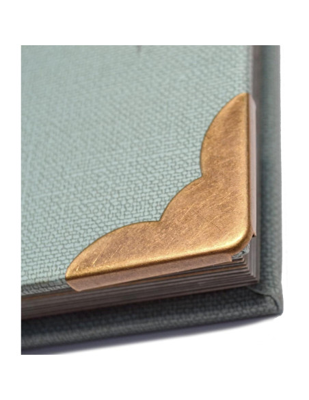 20 Protectores de Esquinas de Bronce Vintage Mikadolly 40mm