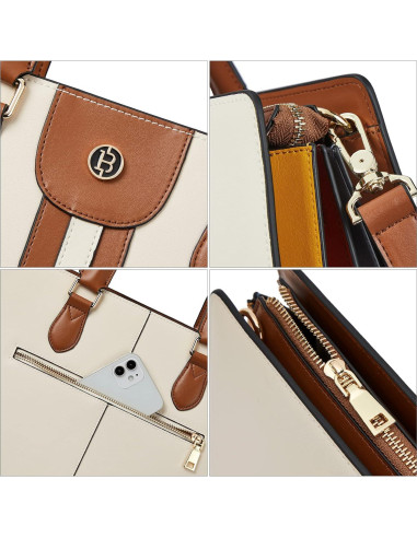 Maletín de Cuero BOSTANTEN para Portátil 15.6" Mujeres