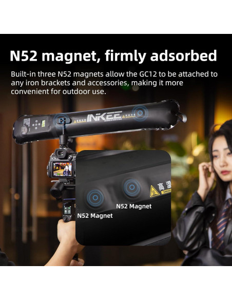 Luz LED Inflable Bi-Color INKEE GC12 12W 2700K-6500K