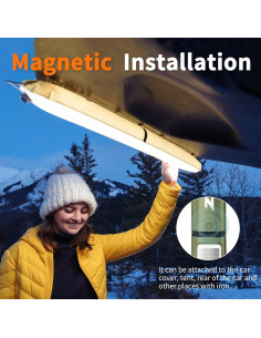 Linterna de Camping Inflable Ztarx, Recargable Solar y USB, IP66 2