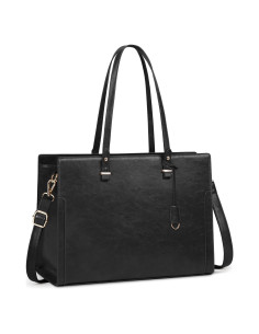 Bolso de computadora RAINSMORE para mujeres 15.6" negro