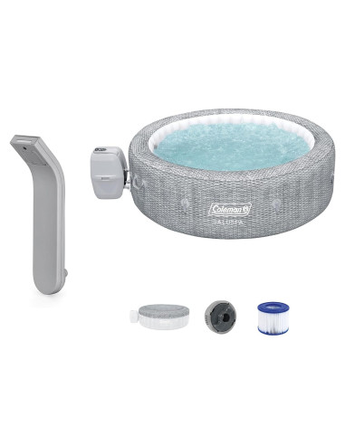 Cascada LED SaluSpa + Jacuzzi Inflable Sicily 7 Personas