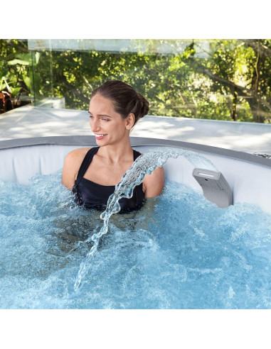 Cascada LED SaluSpa + Jacuzzi Inflable Sicily 7 Personas