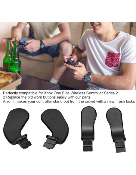 Palas de Reemplazo para Controlador Elite Xbox One Estink 4 Piezas