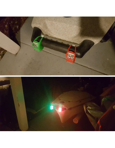 Luces de Navegación Botepon para Kayak Nocturno - 4 Pcs LED