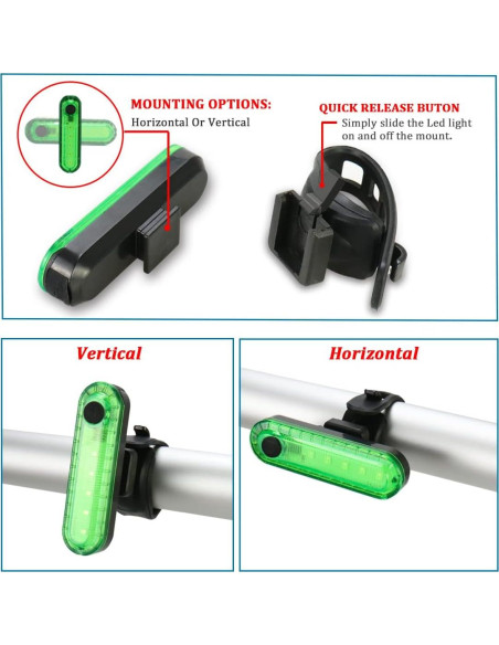 Luces de Navegación Botepon para Kayak y Barco - Impermeables