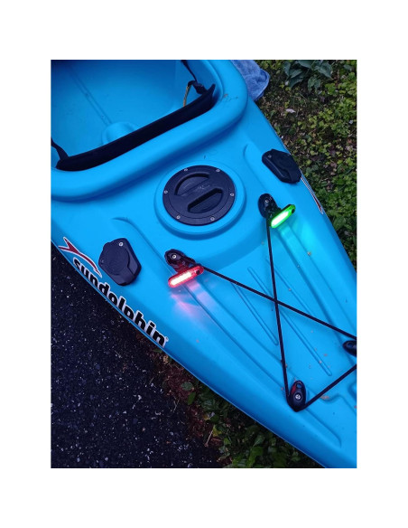 Luces de Navegación Botepon para Kayak y Barco - Impermeables