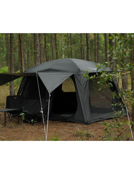 Carpa de Camping Vidalido para 4-6 Personas Doble Capa Impermeable