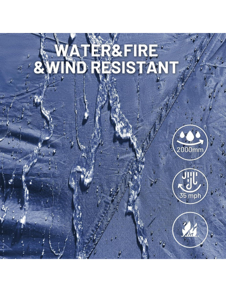 Tienda de Camping TIMBER RIDGE para 8 Personas 6.1x2.4m Impermeable