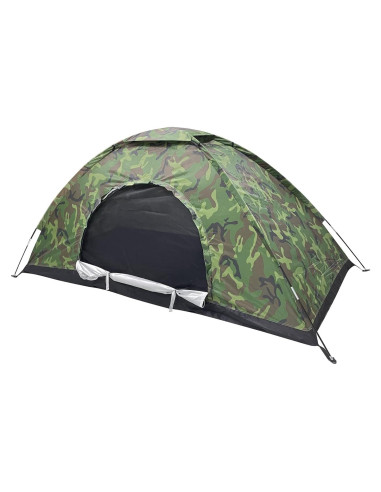 Tienda de Camping Sutekus Individual Camuflaje 1 Persona 210D