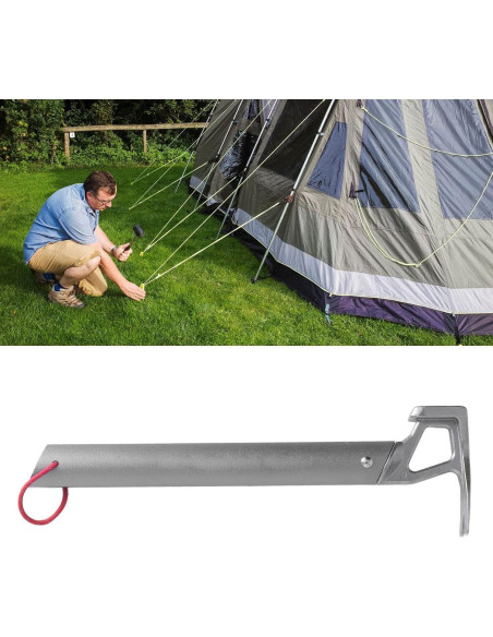 Martillo de Garra Segutage para Camping 280g Acero Inoxidable