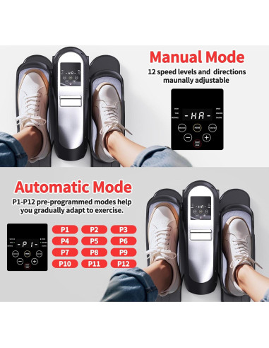 Máquina Elíptica Bajo Escritorio ATHSPO 502 con Control Remoto