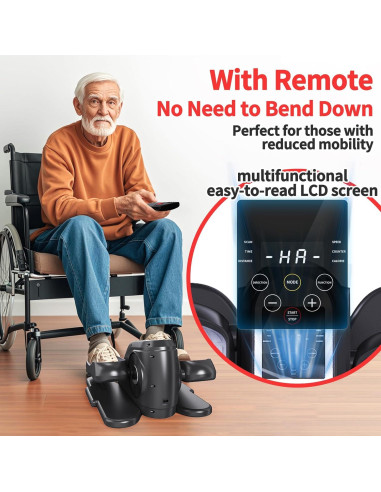 Máquina Elíptica Bajo Escritorio ATHSPO 502 con Control Remoto