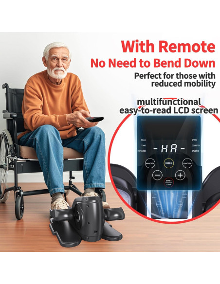 Máquina Elíptica Bajo Escritorio ATHSPO 502 con Control Remoto