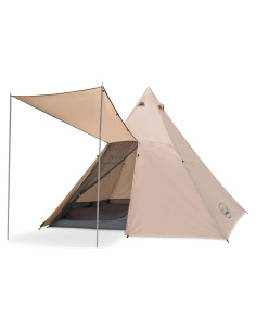 Tienda de Camping KAZOO T8 Grande Impermeable 8 Personas