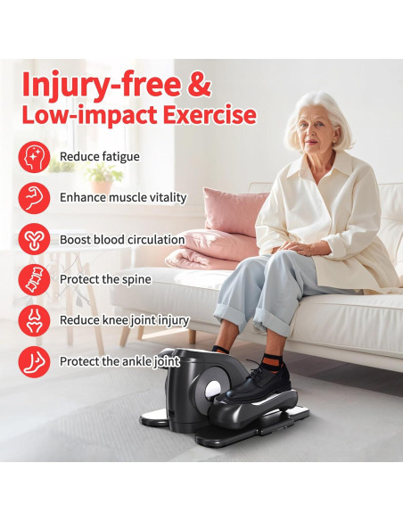 Máquina Elíptica Bajo Escritorio ATHSPO 502 con Control Remoto