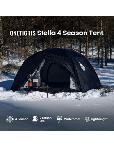 Carpa de Camping OneTigris Stella 4 Estaciones 2 Personas Impermeable 2