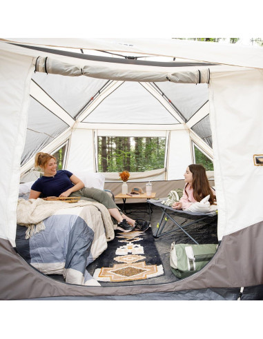 Carpa Instantánea CORE Pirámide Iluminada para 10 Personas