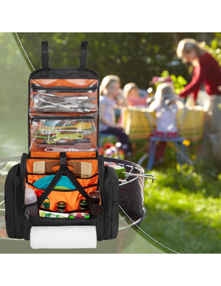 Organizador de Cocina Táctico HODRANT Negro 33x14x38cm