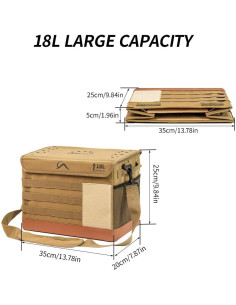 Bolsa de Almacenamiento para Camping PSKER 18L Impermeable 2