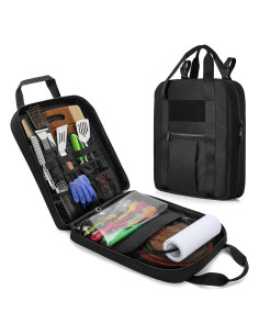 Organizador de Utensilios de Camping HODRANT Hd01601 Negro