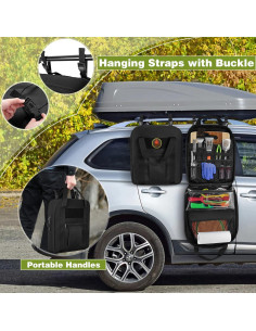 Organizador de Utensilios de Camping HODRANT Hd01601 Negro 2