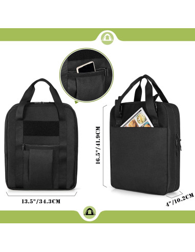 Organizador de Utensilios de Camping HODRANT Hd01601 Negro