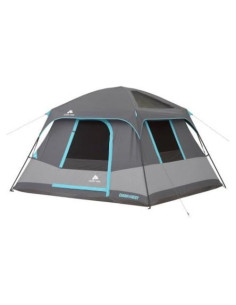 Carpa de Camping Ozark Trail 6 Personas Descanso Oscuro
