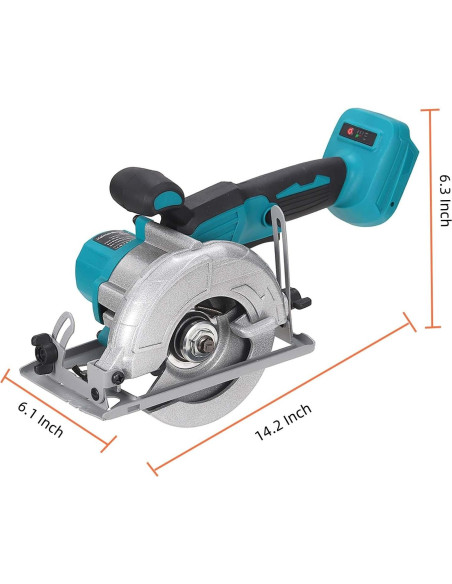 Sierra Circular Inalámbrica Heimerdinger 5" 6500 RPM 18V