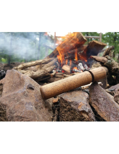 Pistón de Fuego CampfirePiston con Madera de Hickory 114mm
