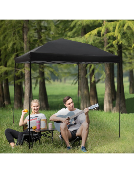 Cubierta de repuesto para toldo Senmortar 3m x 3m Negra